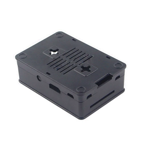 Btgghytr for RaspberryPi 3 Model Black Case Cover Shell Enclosure Box Dissipation Secure Protective Case Replacement