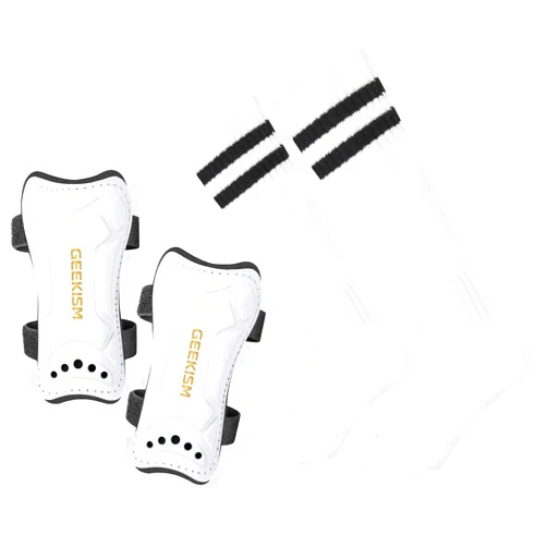 Geekism Soccer Shin Guards for Youth Kids Toddler, Protective Soccer Shin Pads & Sleeves Equipment - Football Gear for 3 5 4-6 7-9 10-12 Years Old Children Teens Boys Girls