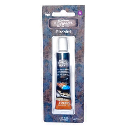 PRIMA MARKETING INC Prima Marketing Finnabair Art Alchemy Metallique Wax .68 Fluid Ounce-Firebird