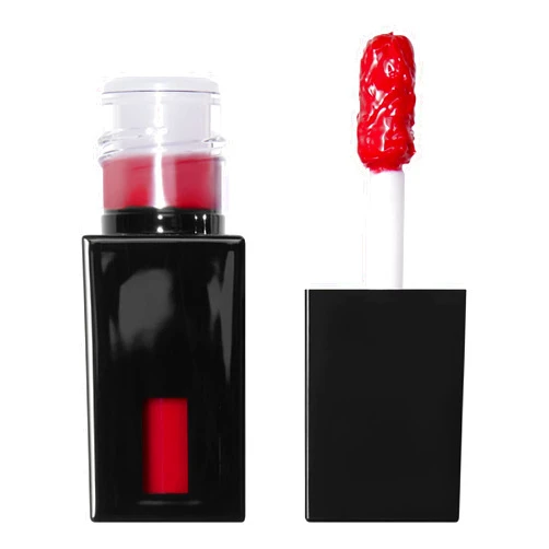 e.l.f. Cosmetics Glossy -Lip Stain, Lightweight, Long-Wear -Lip Stain For A Sheer Pop Of Color & Subtle Gloss Effect, Fiery Red