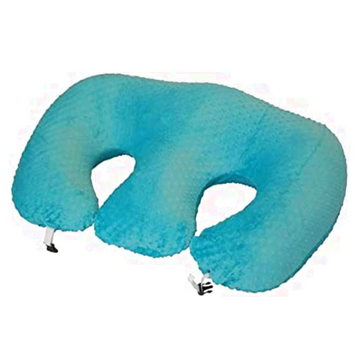 Twin Z Pillow Teal 6 uses in 1 Twin Pillow Breastfeeding, Bottlefeeding, Tummy Time, Reflux, Support and Pregnancy Pillow!