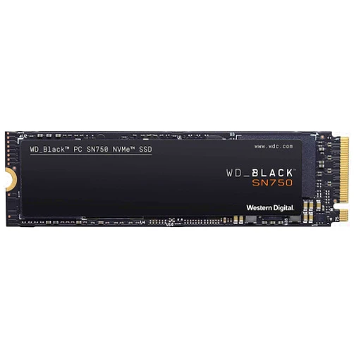 WD_BLACK Western Digital 1TB SN750 NVMe Internal Gaming SSD Solid State Drive - Gen3 PCIe, M.2 2280, 3D NAND, Up to 3,470 MB/s - WDS100T3X0C