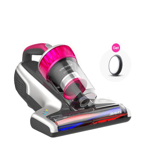 Jimmy WB73 Mattress Vacuum Cleaner, Pet Hair Vacuum, Bed Vacuum with UV & Ultrasonic, Strong Suction, Dust Recognition and Anti-allergen (WB73, Corded)