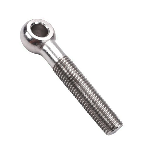 MroMax M16 x 90mm Machinery Shoulder Swing Lifting Eye Bolt 304 Stainless Steel Metric Thread 1pcs