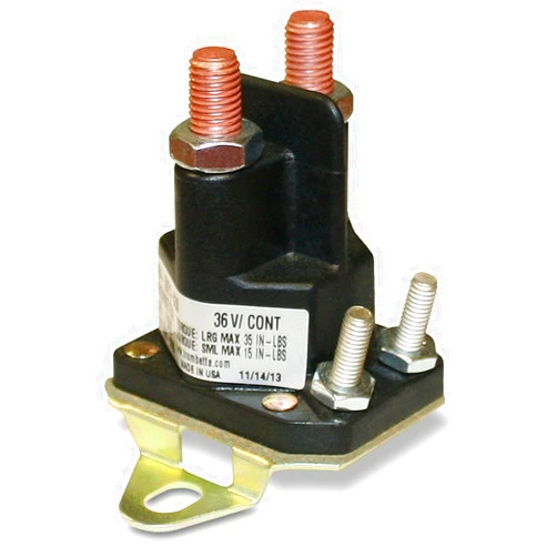 Trombetta 36 Volt High Performance Plastic DC Contactor Part No. 784-3621-020
