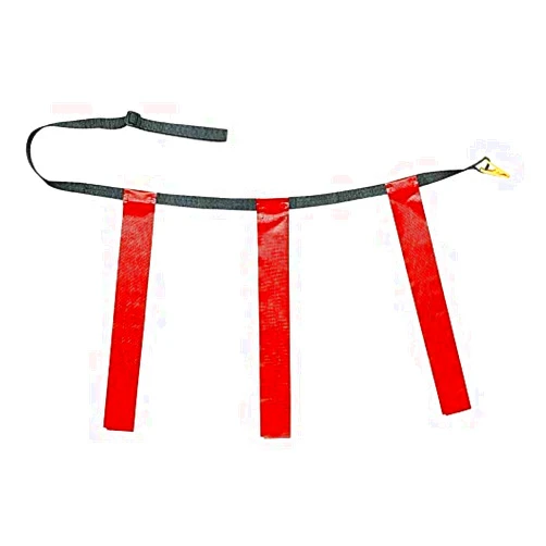 Champion Sports Quick Release Triple Flag Football Set - Adult Black Belt - 32