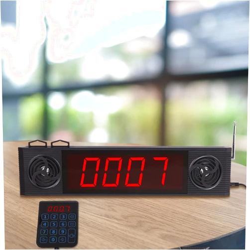Rosyouth Management System Wireless Calling System Take A Number System, Loud Speakers,Voice Broadcast for Hospital, Business, Restaurant, Bank