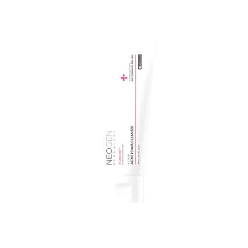 DERMALOGY by NEOGENLAB A-clear Soothing Acne Pimple Care - Hydrocolloid Blemish Treatment with Gentle and Soothing Korean Skincare (ACNE FOAM GEL CLEANSER)