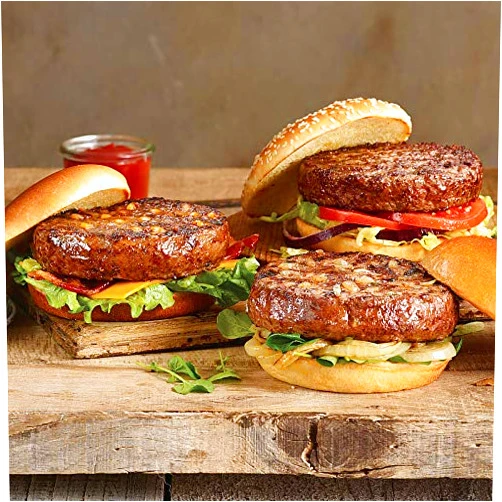 Kansas City Steak Company The Steakburger Experience with Restaurant-Quality Classic, Cheddar Bacon, and Sweet Vidalia Onion Premium Beef Steak burger Flavors and Cooking Instructions from Kansas City Steak Company