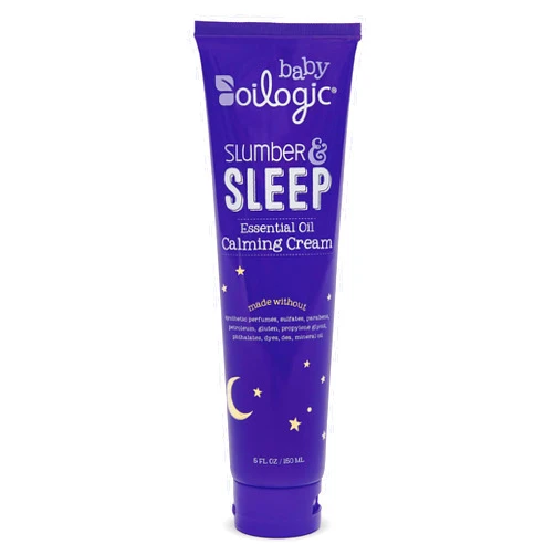 Oilogic Slumber & Sleep Baby Lotion - Gentle Calming Cream with 100% Pure Essential Oils for Smooth & Moisturized Skin - Pediatrician-Tested, Safe for Babies & Toddlers Baby Essentials Skincare