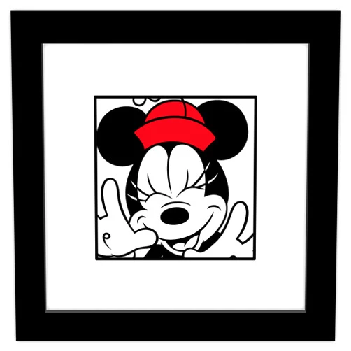 Trends International Gallery Pops Disney Mickey Mouse - Minnie Expressions - Laughing Wall Art Wall Poster, 12