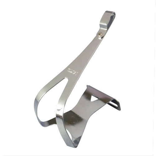MKS Steel Deep Toe Clips MEDIUM Track Fixed Gear - Chrome