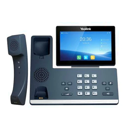 Yealink T58W PRO with Blue Tooth Handset 16 Lines. 7-Inch Color Touch Screen Display. Dual USB Ports, Dual-Port Gigabit Ethernet, PoE, Power Adapter Not Included (SIP-T58W PRO) (Renewed)