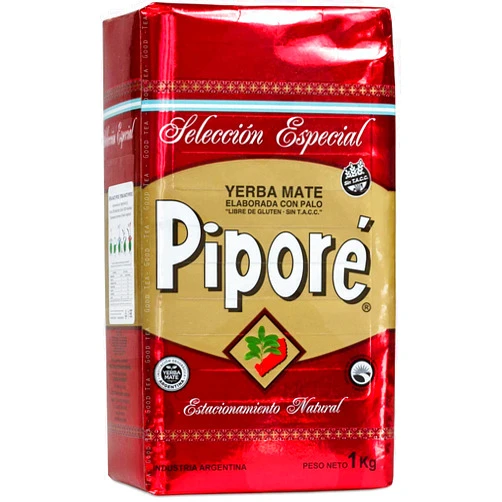 PIPORE Yerba Mate Seleccion Especial 1 kg. (2.2 lbs.)
