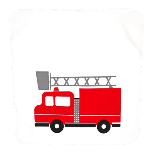 Yuyuy Red Firefighter Fire Truck Baby Blanket Newborn Swaddle Cover Receiving Blanket for Infant Nursery Stroller