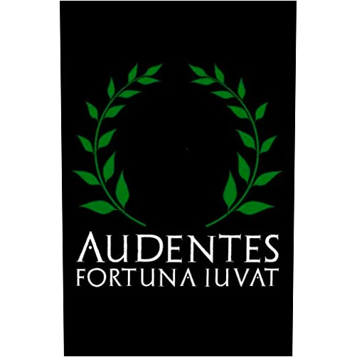 Marcus Augustus Audentes Fortuna Iuvat: Fortune Favors The Bold - Ancient Roman Phrase Latin Proverb Motivational Notebook / Journal / Diary / Blank 120 Pages 6 x 9
