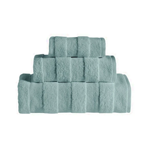 SaaSoh Apogee Collection 3 PK Towels Set (Mineral Blue)