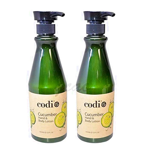 CODi Cucumber Hand & Body Lotion 750ml / 25floz (Pack of 2)