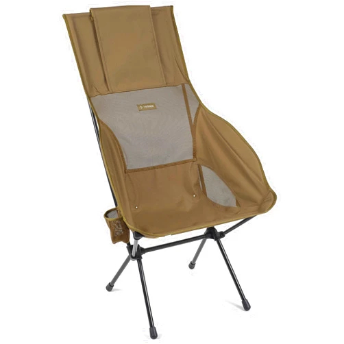 Helinox Savanna High-Back Collapsible Camp Chair, Coyote Tan