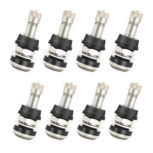 Ketofa TR-416 Metal Tire Valve Stems, Outer Mount Fits 0.453