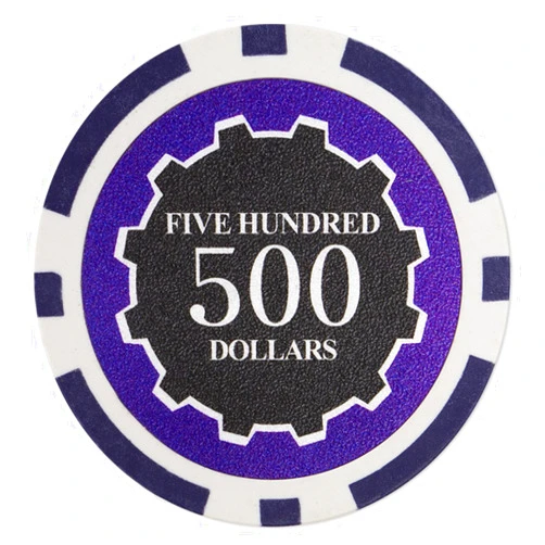 Brybelly Eclipse Poker Chips Heavyweight 14-gram Clay Composite - Pack of 50