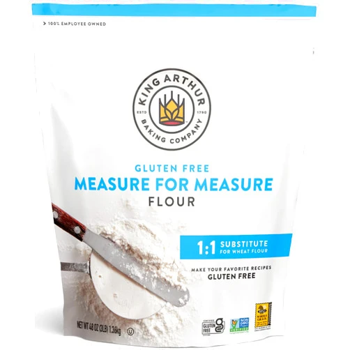 King Arthur, Measure for Measure Flour, Certified Gluten-Free, Non-GMO Project Verified, Certified Kosher, 3 Pounds, Packaging May Vary