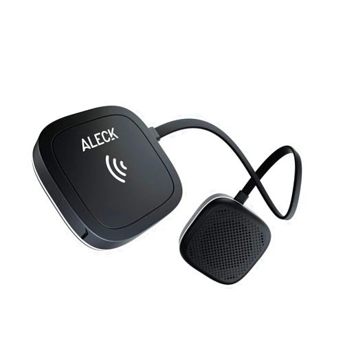 Aleck 006 Universal Wireless Bluetooth Helmet Speakers Headphones for Ski and Snowboard Audio-Ready Helmets, Glove Friendly Controls, Microphone Headset for Hands-Free Calls