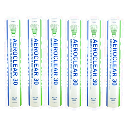 YONEX Aeroclear 30 Goose Feather Badminton Shuttlecock 1 TUBE