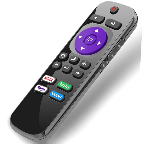 Gvirtue Replacement Remote Control Compatible for All Onn Roku Smart TV, Universal for Onn Roku TV Remote, for Onn 24” 32” 40” 43” 50” 55” 58” 65” 70” Roku TV with Netflix Hulu Vudu Button