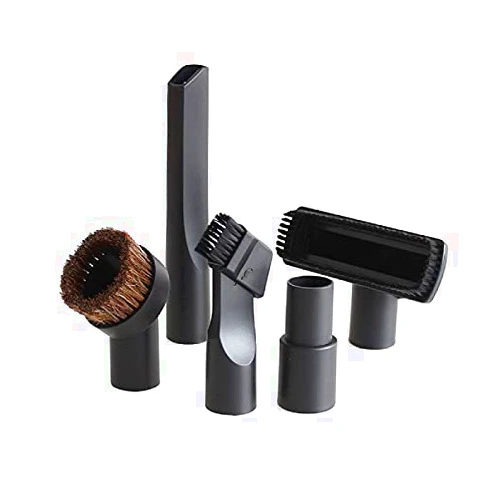 Buysk 32mm Vacuum Attachments Accessories, Vacuum Cleaning Set Brush Nozzle Crevice Tool with 35mm to 32mm Hose Adapter 5pcs