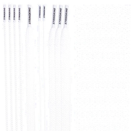 StringKing Type 3X Semi-Hard Lacrosse Mesh Kit with Mesh and Strings (Assorted Colors)