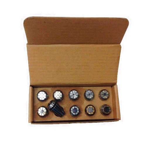 HHIP 3900-5165 ER16 10 Piece Spring Collet, Set, 1/32