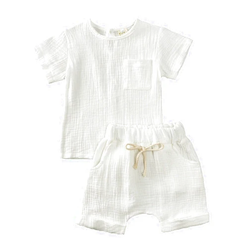 Generic Toddler Girls Top and Shorts Clothing Set Summer Cotton Shorts Set Casual Graphic Outfit Newborn 2Pcs Outfit Set
