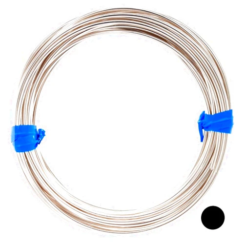 CRAFT WIRE 14 Gauge, 999 Fine Silver Wire Dead Soft Round Made in USA -1FT by CRAFT WIRE