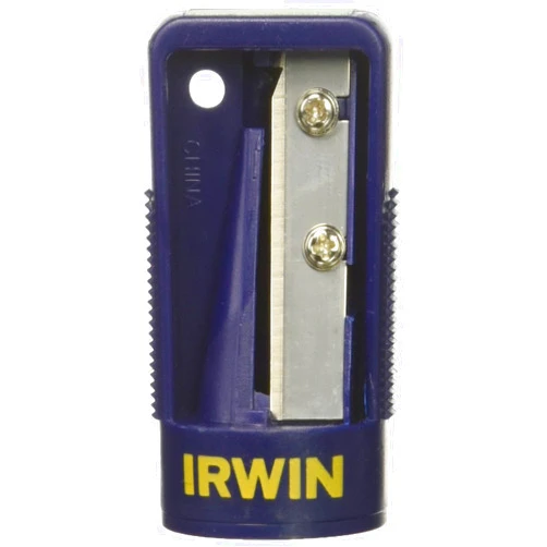 IRWIN Carpenter Pencil Sharpener (233250), Blue