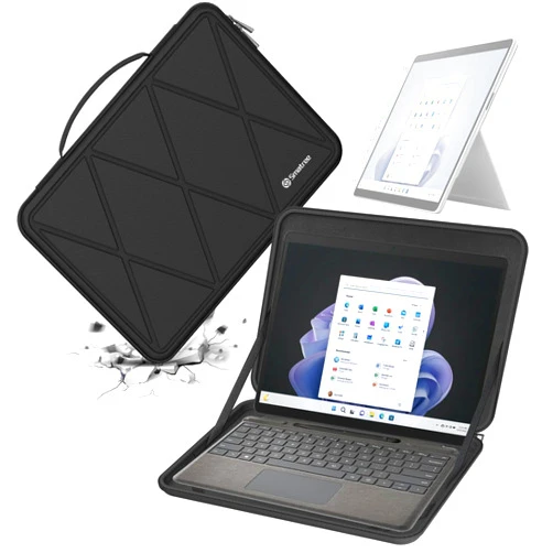 Smatree Hard EVA Protective Sleeve Compatible for 13inch Microsoft Surface Pro 2-in-1 Laptop/Tablet 2024 Copilot+PC, for Surface Pro 10/Surface Pro 10 for Business, 13inch Surface Pro 9/8 Case (X8019)