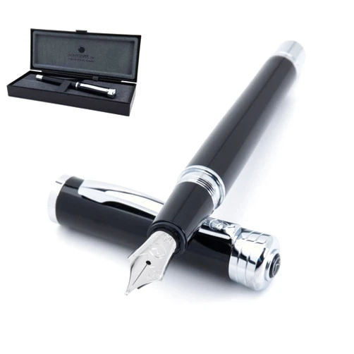 Monteverde Strata Fountain pen, Black - Omniflex