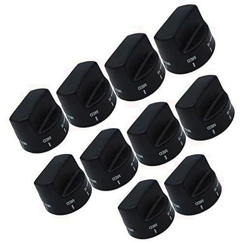 (MK) PARTS New (MK) AP5315062, PA010034 (10) Pack Top Burner Knob for Viking 810722 + many other models