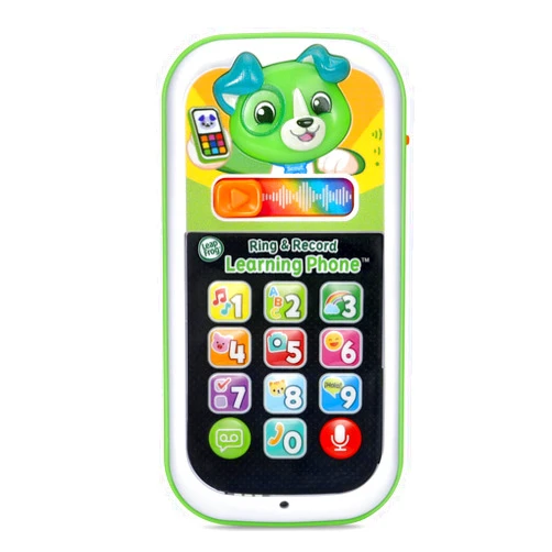 LeapFrog Scout's Ring and Record Learning Phone, Infant Pretend-Play Toy
