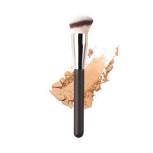 Ksvsonrvi Angled Foundation Brush, Soft Premium Makeup Brush Cosmetic Tool, Perfect for Blending Liquid,Buffing,Cream,Sculpting,Mineral Makeup