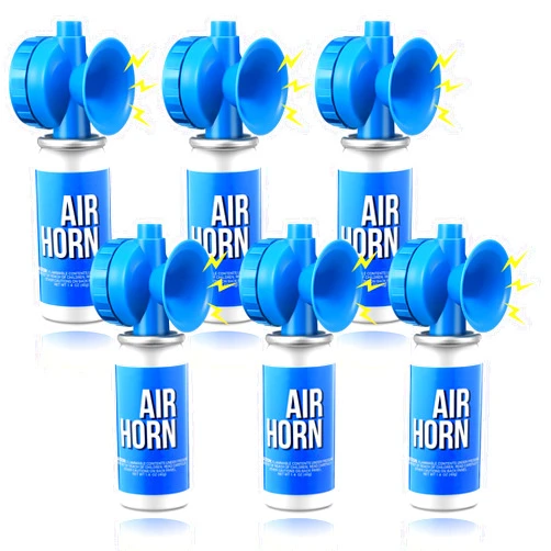 Saillong 1.4oz Marine Boat Air Horn, Loud Air Horns for Safety, Mini Small Blow Fog Bear Horn, Meet Coast Guard, Emergency Use for Marine Boating Sporting Events Outdoor Alarm