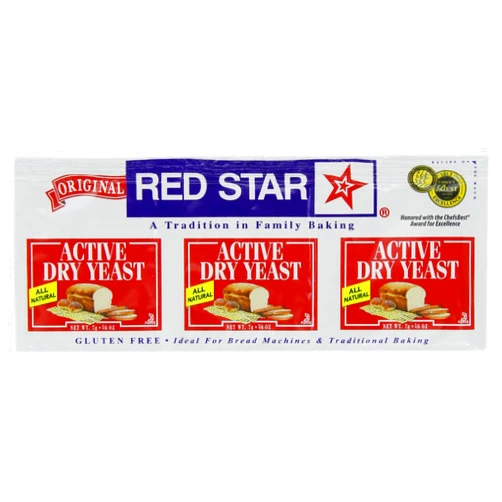 By Red Star Red Star Dry Yeast 3 pack, Gluten Free,0.25 Ounce (Pack of 27)