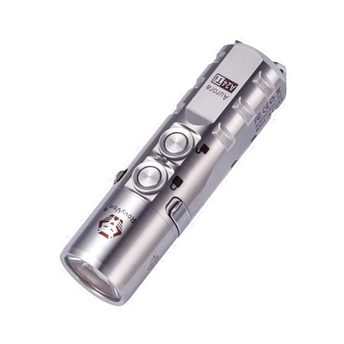 RovyVon Aurora A24 G2 Titanium LED Flashlight,1000 Lumen Pocket Flashlight with Lockout Mode,Rechargeable EDC Flahlight,7 Modes,Water Resistant for Everyday Carry, Hiking,Camping