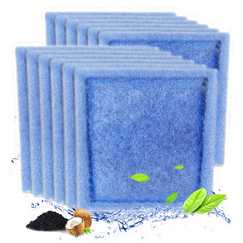 ELXXROONM 12 Pack Rite-Size C Filter Cartridges Compatible with Marineland Penguin PRO Power Filters 275/375 & Original Penguin Power Filters 200/350 - Rite-Size C Replacement Filter Cartridges