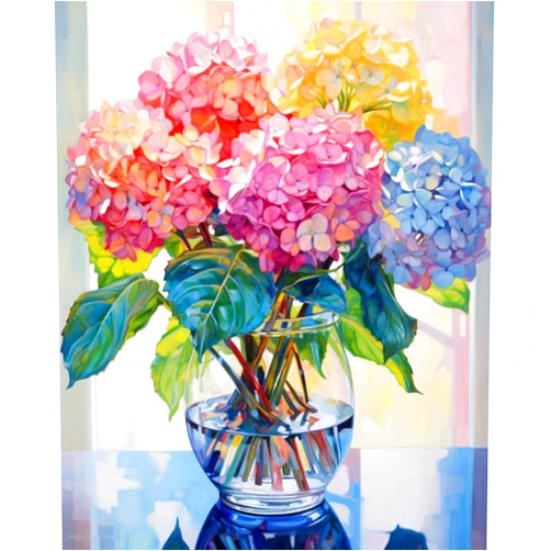 WUSARPLY Flower Stamped Cross Stitch Kits - Colorful Flower Counted Cross Stitch Kits for Beginners Adults Needlepoint Cross-Stitch Patterns Dimensions Needlecrafts Embroidery Kits Arts and Crafts