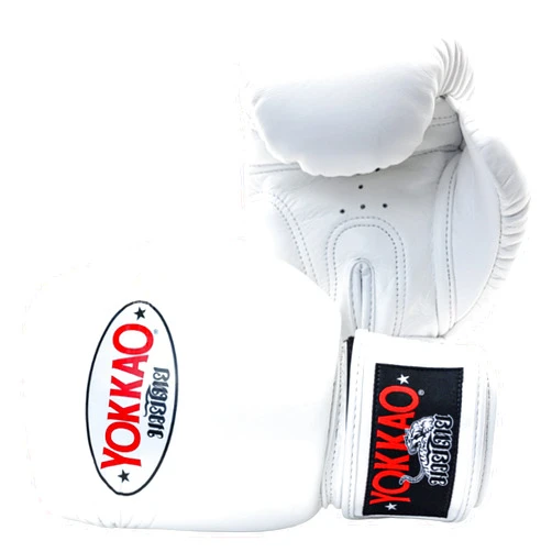 YOKKAO Matrix Breathable Muay Thai Boxing Glove-Matrix White-10oz