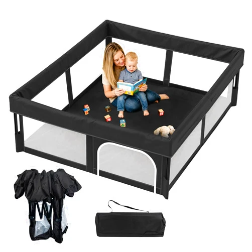 Decmuerx Foldable Baby Playpen, 50