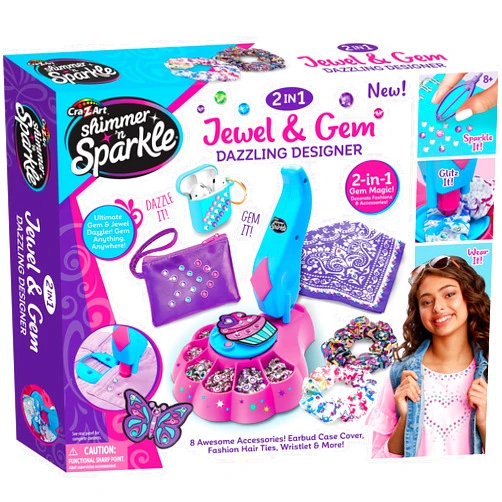 Cra-Z-Art Shimmer ’n Sparkle Jewel & Gem Dazzling Designer