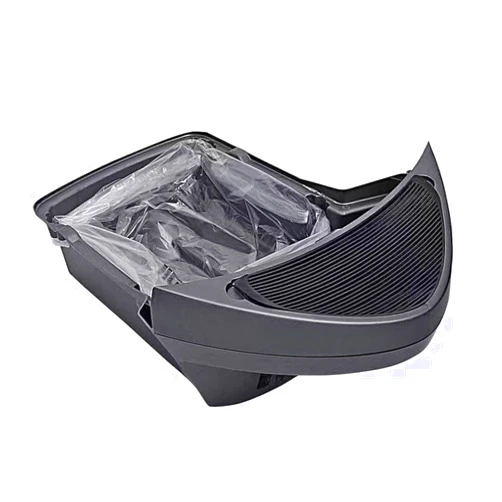 WECATION Replacement Waste Drawer Liners Compatible with Litter Bag Robot 3 4, 60 Count Waste Bags, 9-11 Gallons