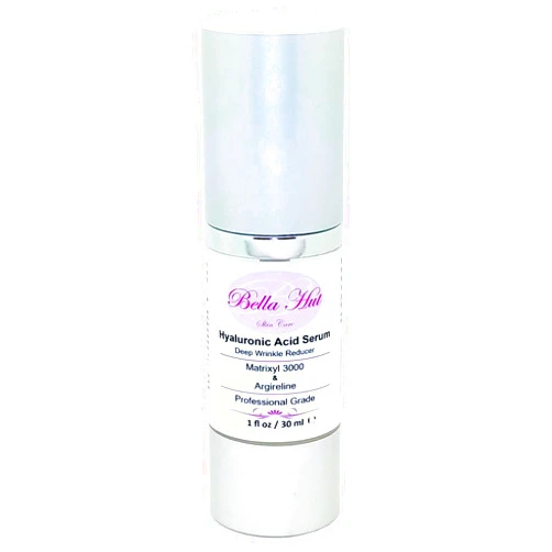 Bellahut Skin Care Pure Hyaluronic Acid Face Serum with Matrixyl 3000 & Acetyl Hexapeptide-3, 1 OZ
